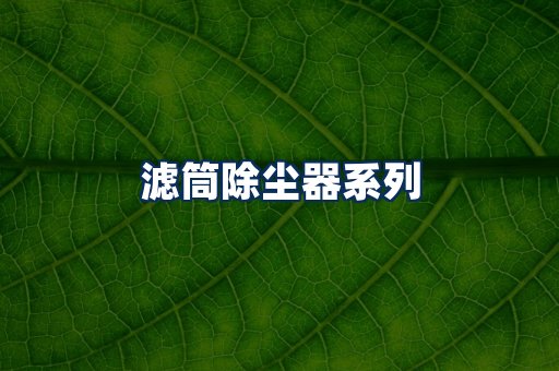 滤筒除尘器展示